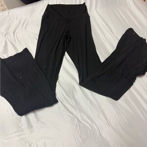 Aerie Classic Black Flare Leggings